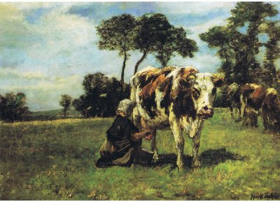 Die Milchmagd von Mark Fisher